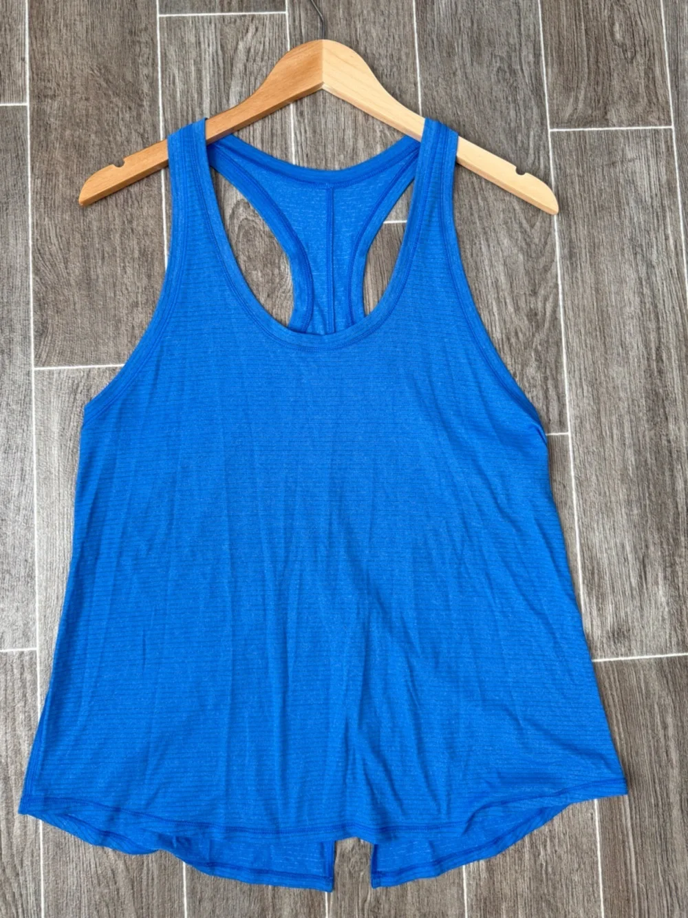 lululemon athletica Electric Blue Racerback Tank